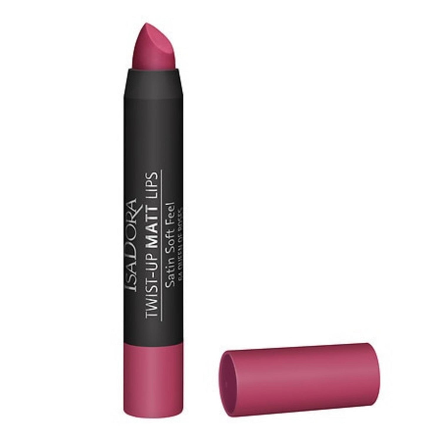 IsaDora, Twist-Up, Matt, Cream Lipstick, 64, Queen of Roses, 3.3 g