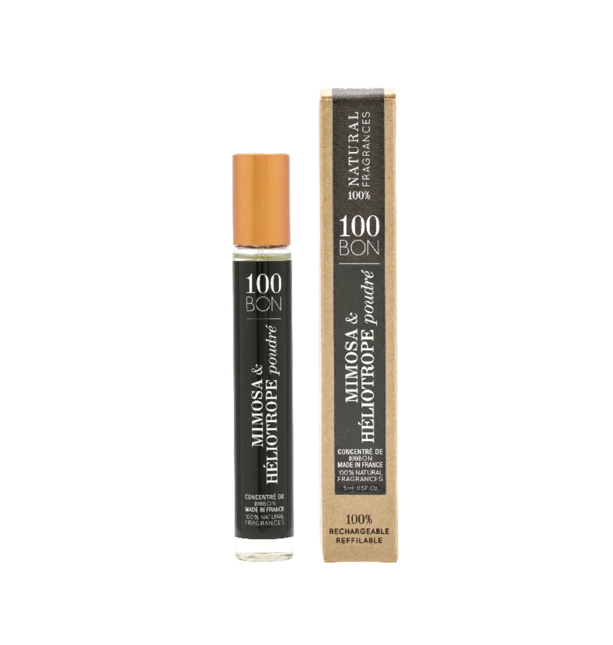 100 Bon Mimosa & Heliotrope Poudre Eau de Parfum 15 ml miniatyyri