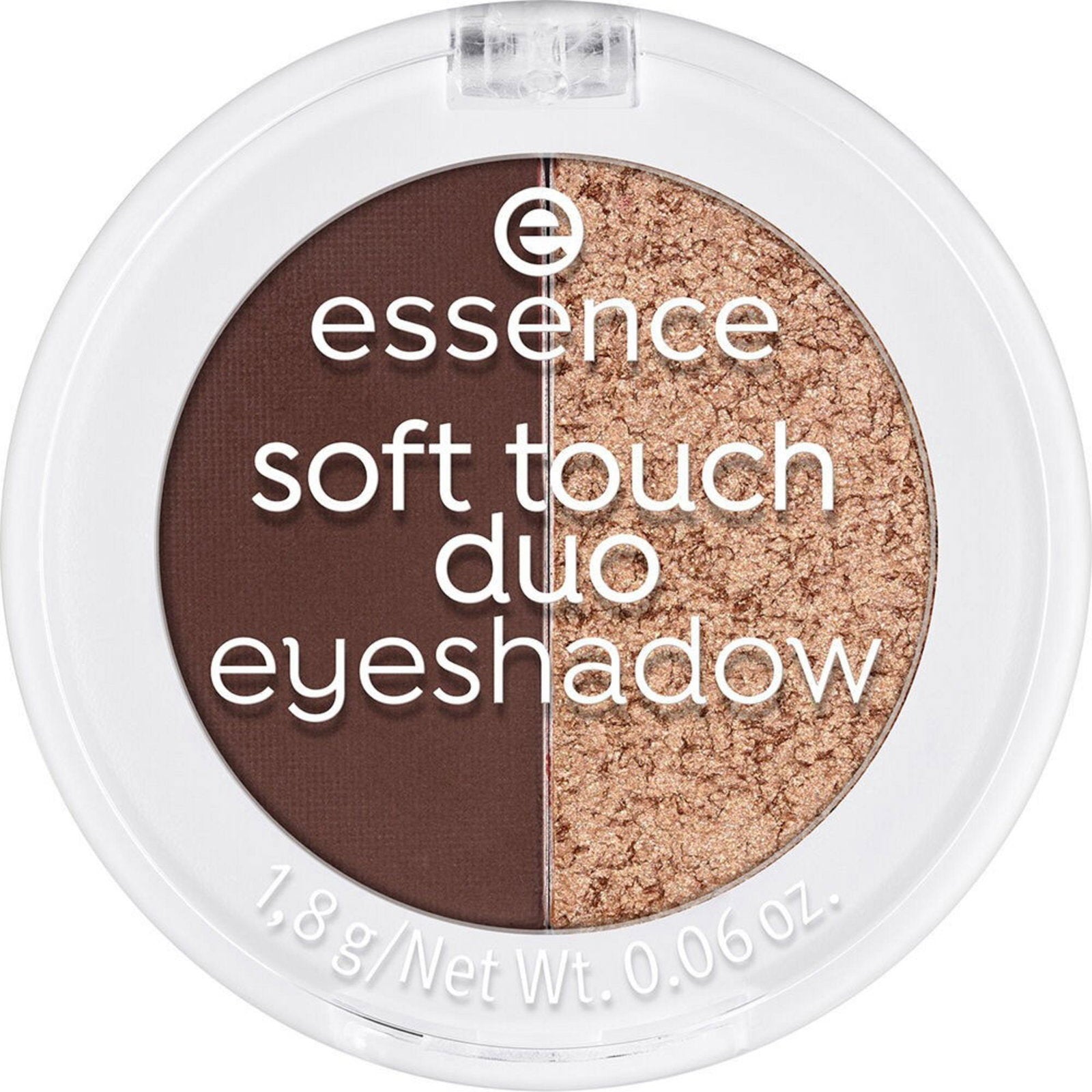 Essence, Soft Touch Duo, Eyeshadow Compact, 04, Mocha Muse, 1.8 g