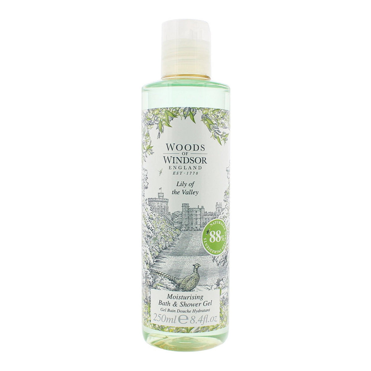 Woods Of Windsor, Lily Of The Valley, Moisturizing, Shower Gel, For All Skin Types, 250 ml