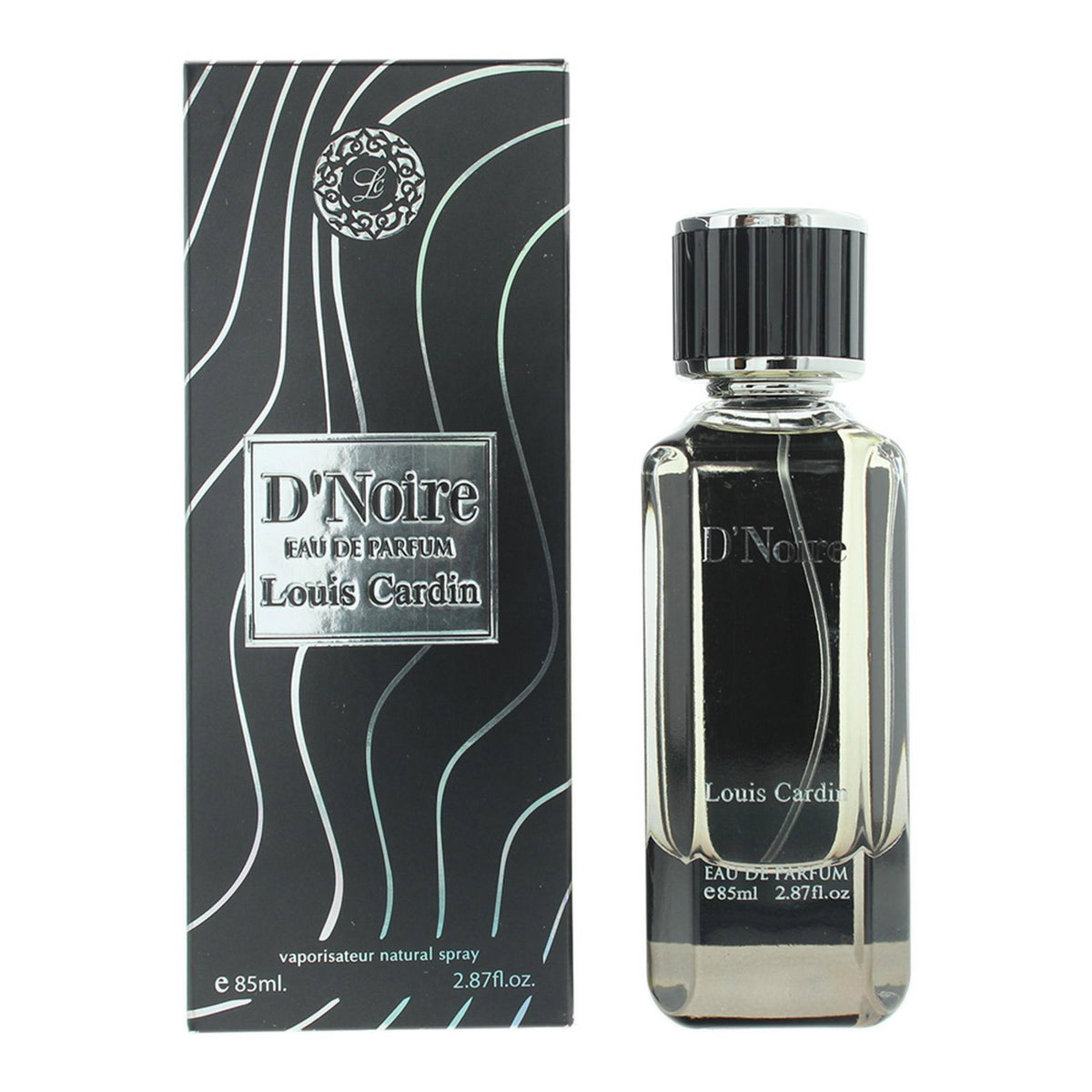 Louis Cardin, D'Noire, Eau De Parfum, For Men, 85 ml