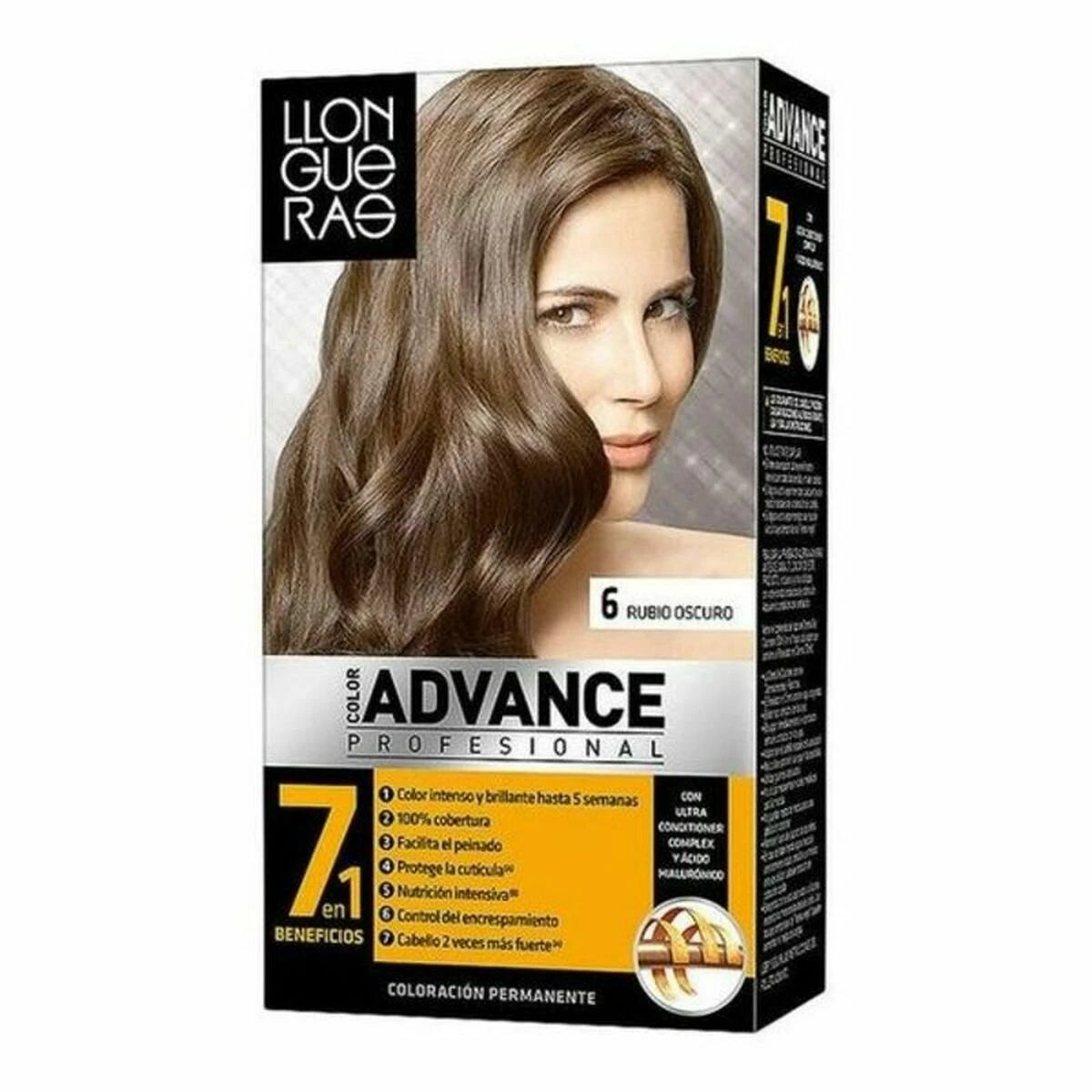 Permanent Dye Llongueras product packaging