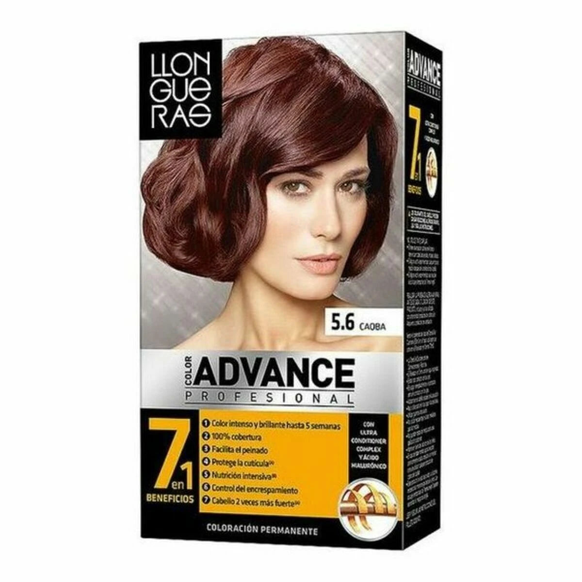 Permanent Dye Llongueras product packaging