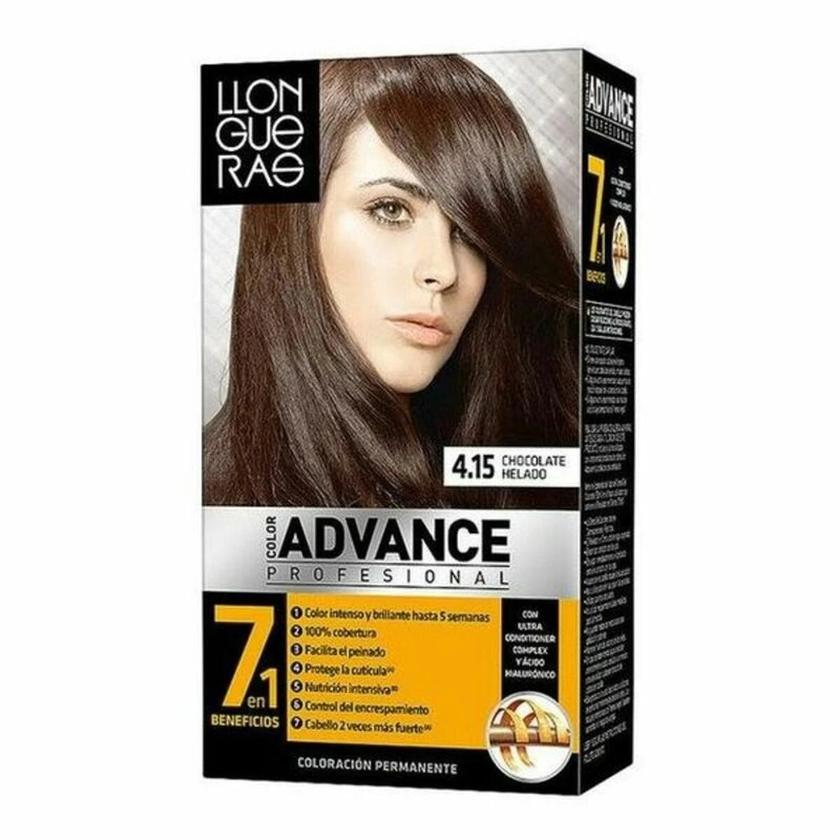 Permanent Dye Llongueras product packaging