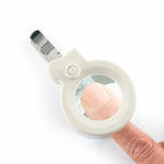 Nail Clippers with LED Light, Magnifying Glass and File Clail InnovaGoods product packaging