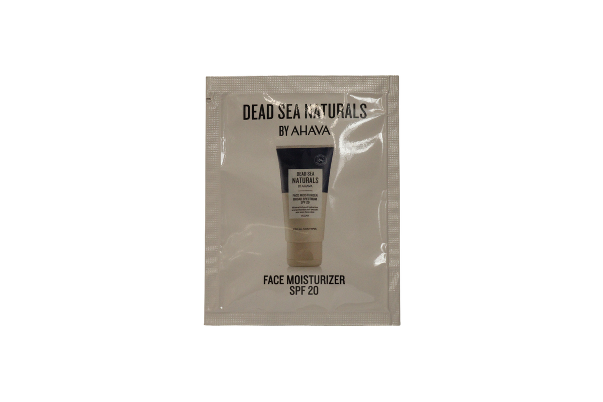 Ahava Dead Sea Naturals kosteuttava kasvovoide SPF 20 - 3 ml Sample