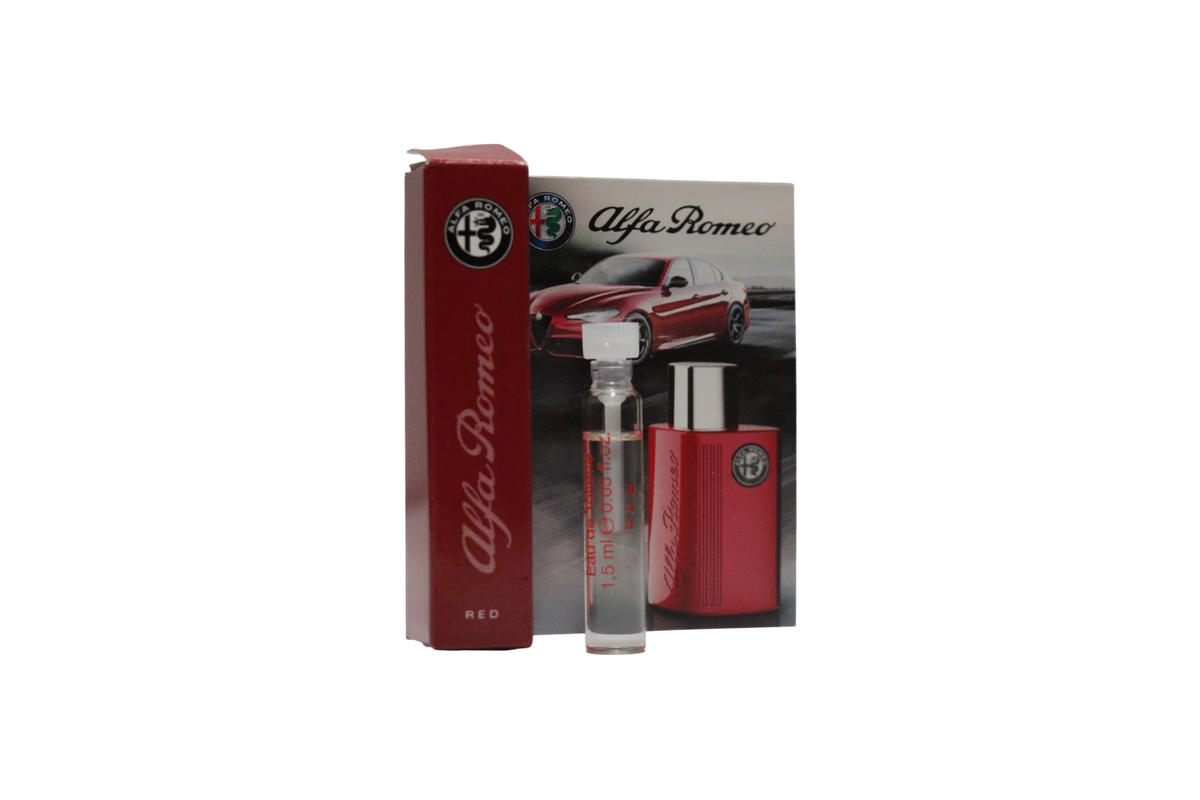 Alfa Romeo Red Eau de Toilette miehille 2 ml miniatyyri