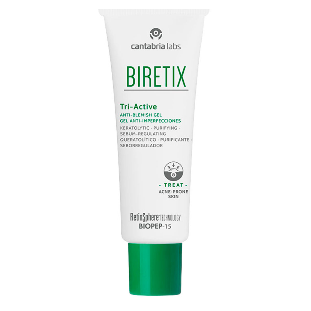 Cantabria Labs Biretix Tri-Active epäpuhtauksia ehkäisevä geeli 50 ml