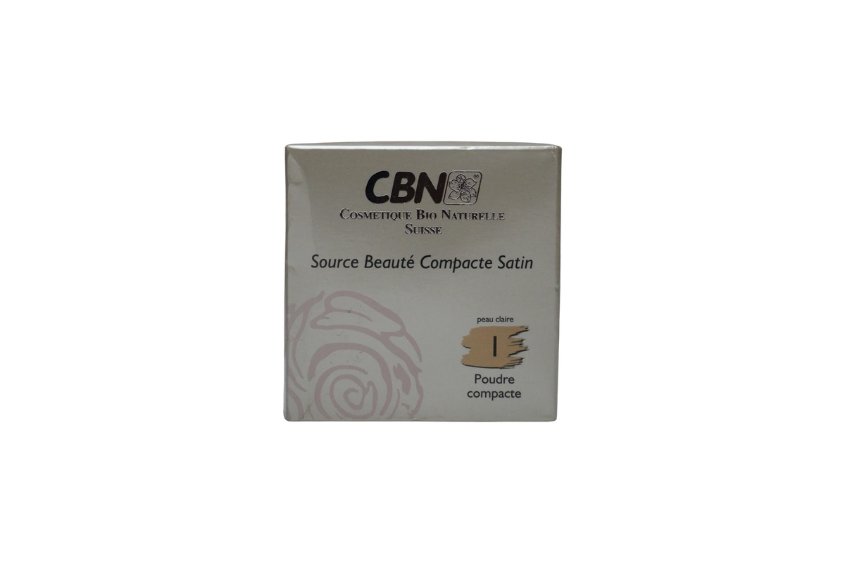 CBN Source Beauté kompakti meikkivoide satiinipintainen sävy 1 - 10 g