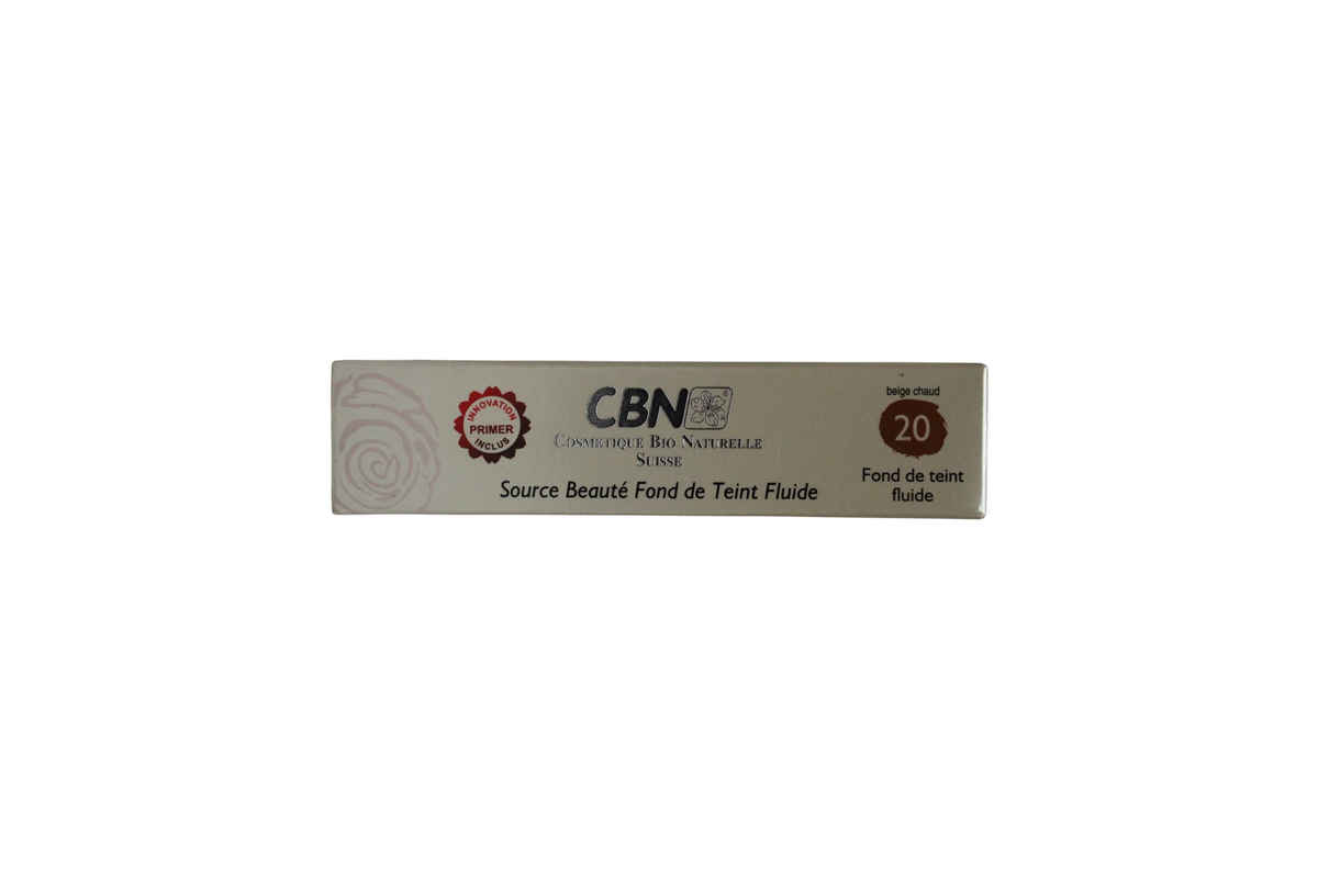 CBN Source Beauté Satin Finish Nestemäinen Meikkivoide 20 Beige Chaud 30 ml