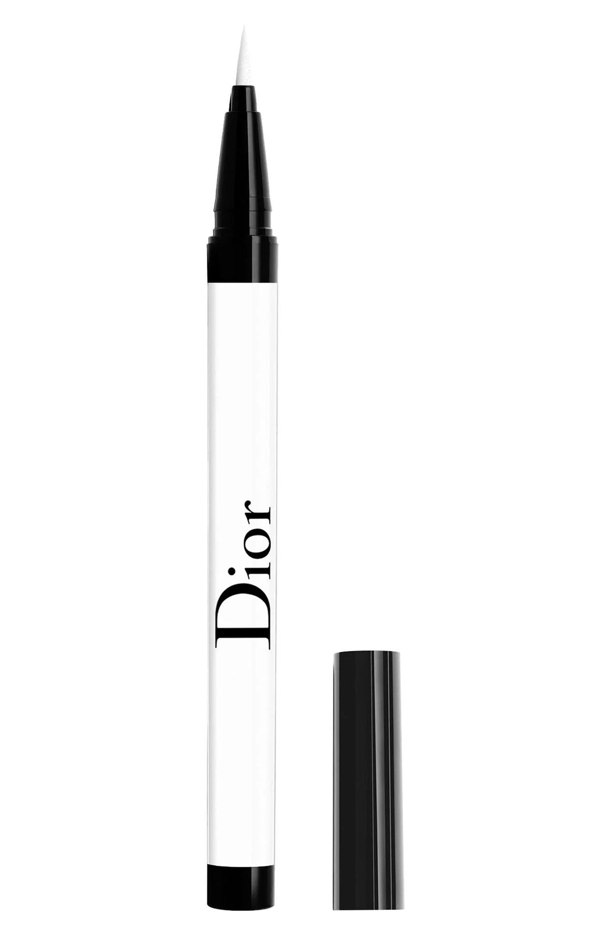 Christian Dior, Diorshow On Stage, Waterproof, Ultra-Flexible Felt Tip, Matte, Liquid Eyeliner, 001, White, 0.55 ml
