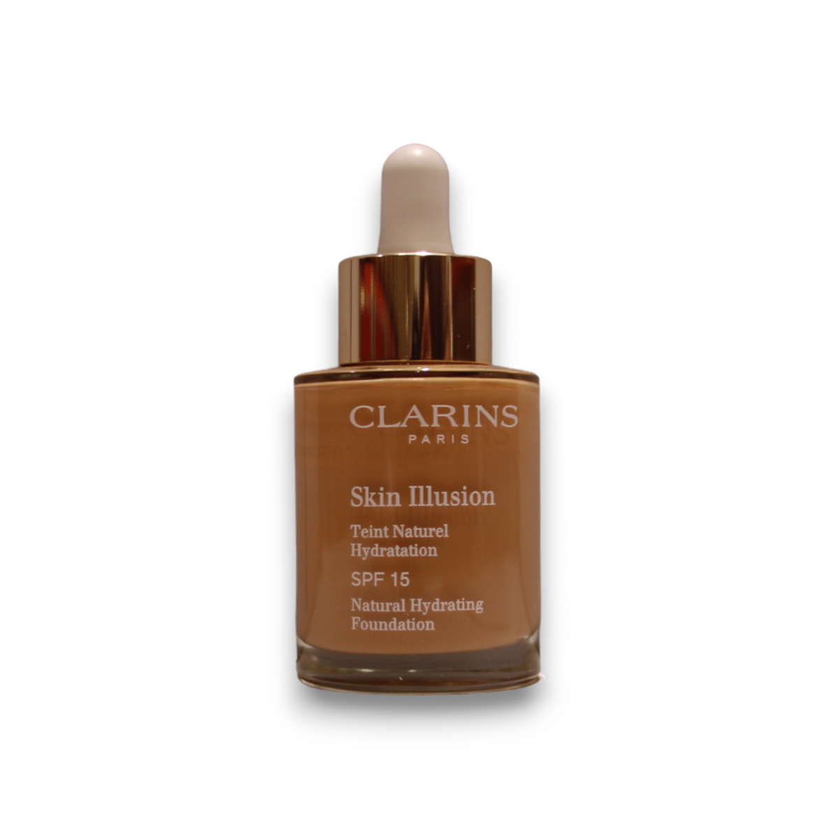 Clarins, Skin Illusion, Liquid Foundation, 112, Amber, SPF 15, 30 ml