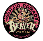 Cock Grease, Beaver Cream Water Type, Hair Styling Pomade, Shine Finish, Extra Hold, 100 g