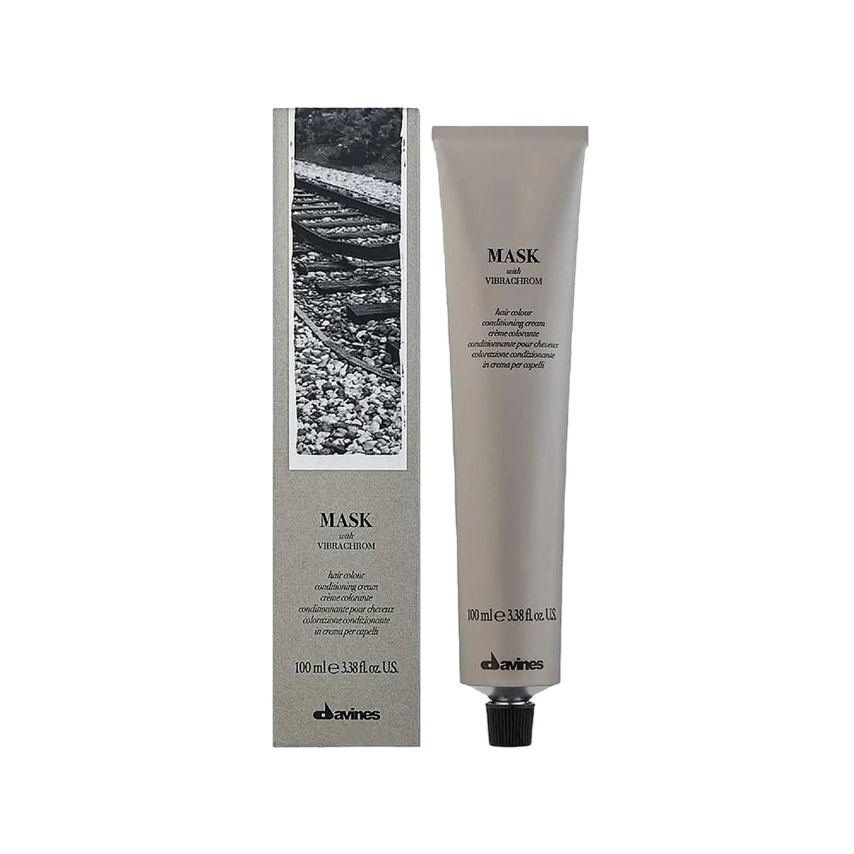 Davines, Mask With Vibrachrom, Permanent Hair Dye, 12.18 , 100 ml