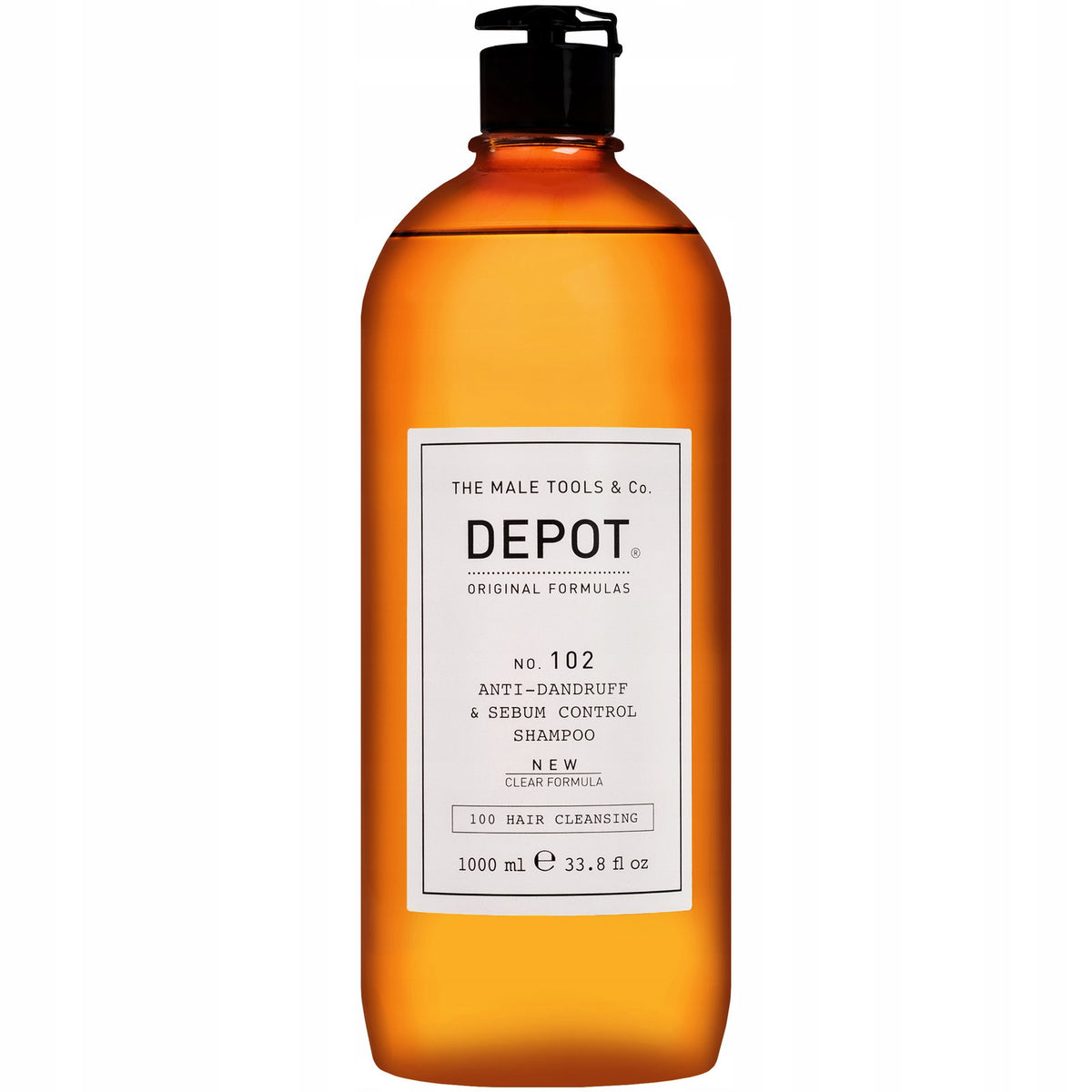 Depot nro 102 hilsettä ja talineritystä hillitsevä shampoo 1000 ml