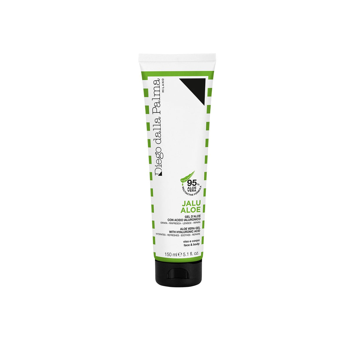 Diego Dalla Palma, Jalu Aloe, Hyaluronic Acid, Calming, Gel, For Face & Body, 150 ml