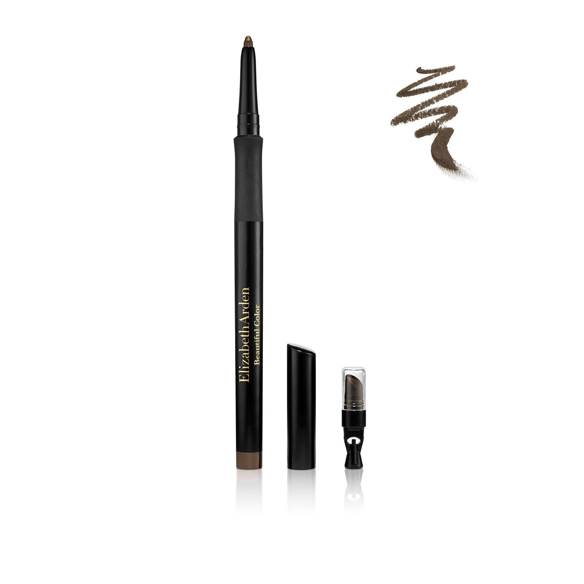 Elizabeth Arden, Precision Glide, Retractable, Gel Pencil Eyeliner, 01, Black Velvet, 0.35 g *Tester