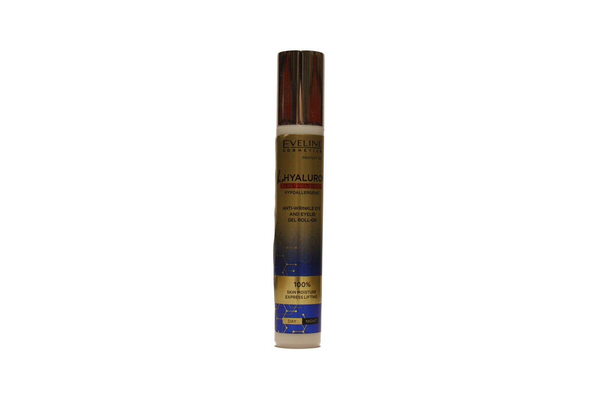 Eveline Cosmetics Bio Hyaluron -ryppyjä ehkäisevä silmänympärysroll-on 15 ml Tester