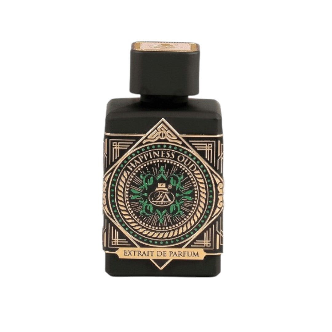 Fragrance World Happiness Oud -hajuvesiuute kaikille sukupuolille 80 ml