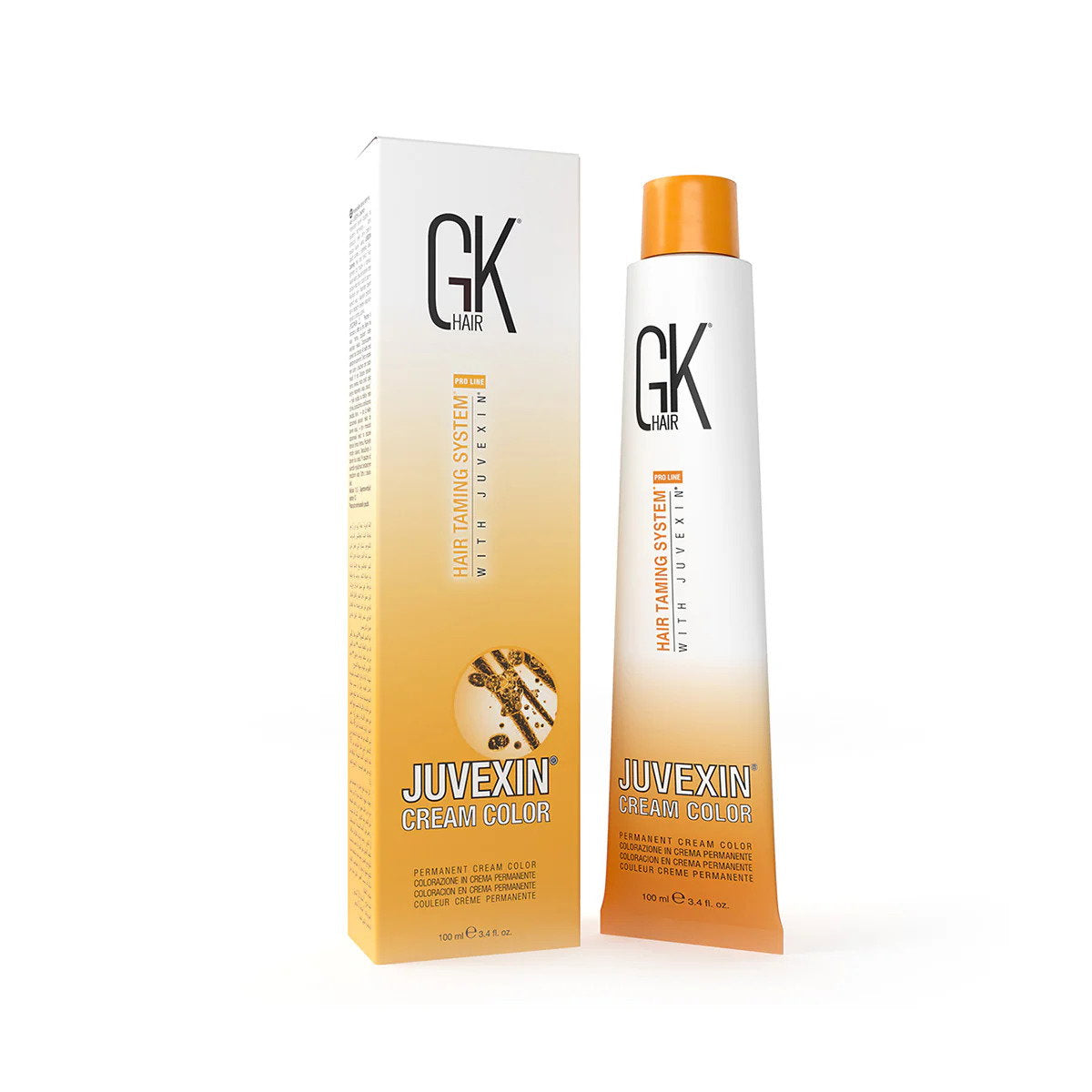 Global Keratin, Cream Colour, Permanent Hair Dye, 912 Silver Superlightener, 100 ml