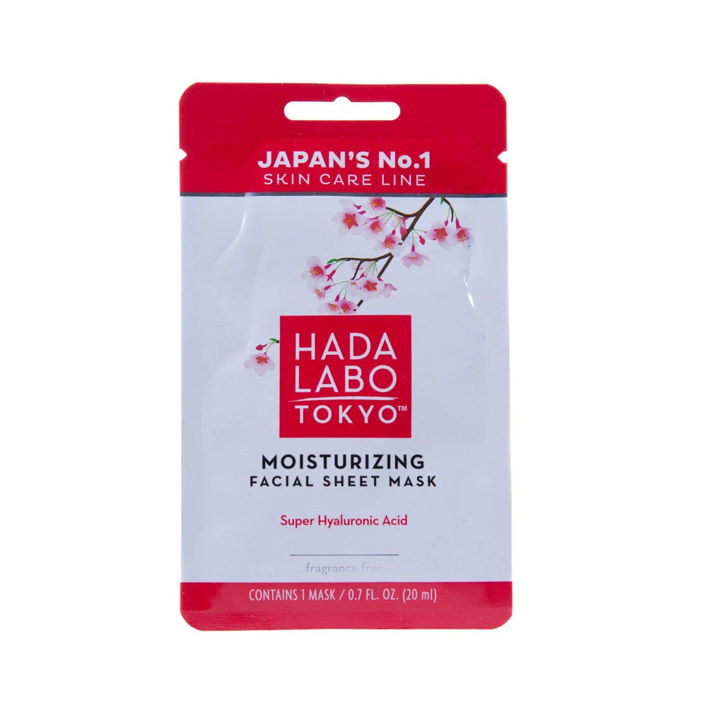 Hada Labo Tokyo kosteuttava kasvonaamioarkki superhyaluronihapolla 20 ml