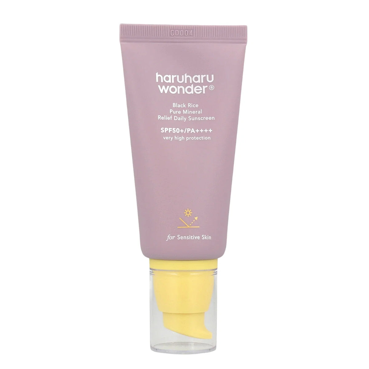 Haruharu Wonder Black Rice Pure Mineral Relief -mineraaliaurinkovoide päivittäiseen käyttöön SPF50+ PA++++ 50 ml
