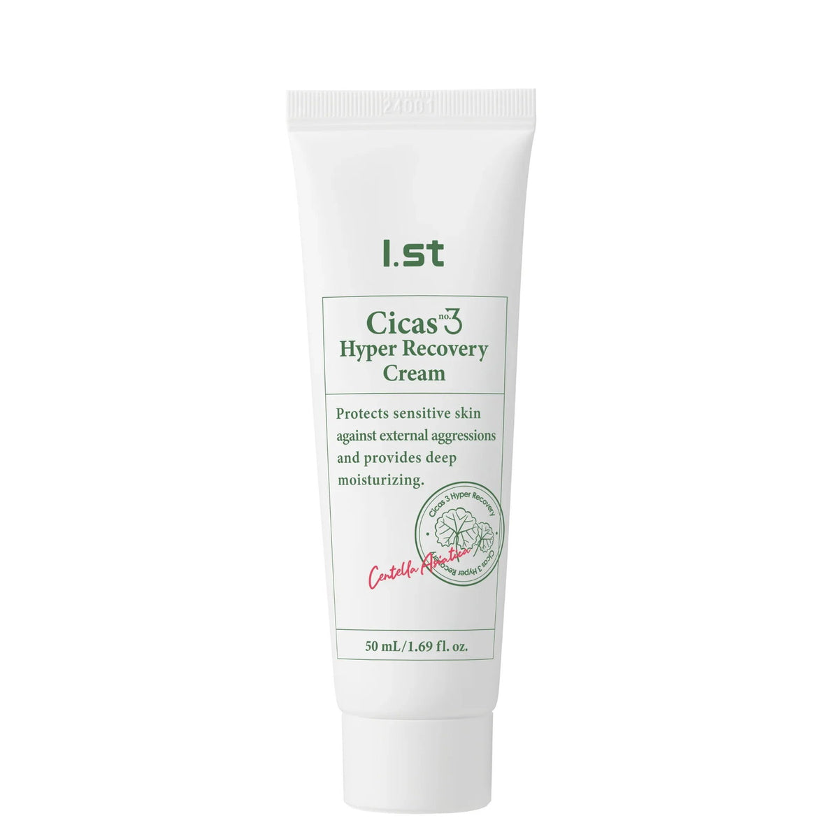 I.ST, Cicas no.3 Hyper Recovery, Sensitive, Daily, Light Cream, For Face, 50 ml
