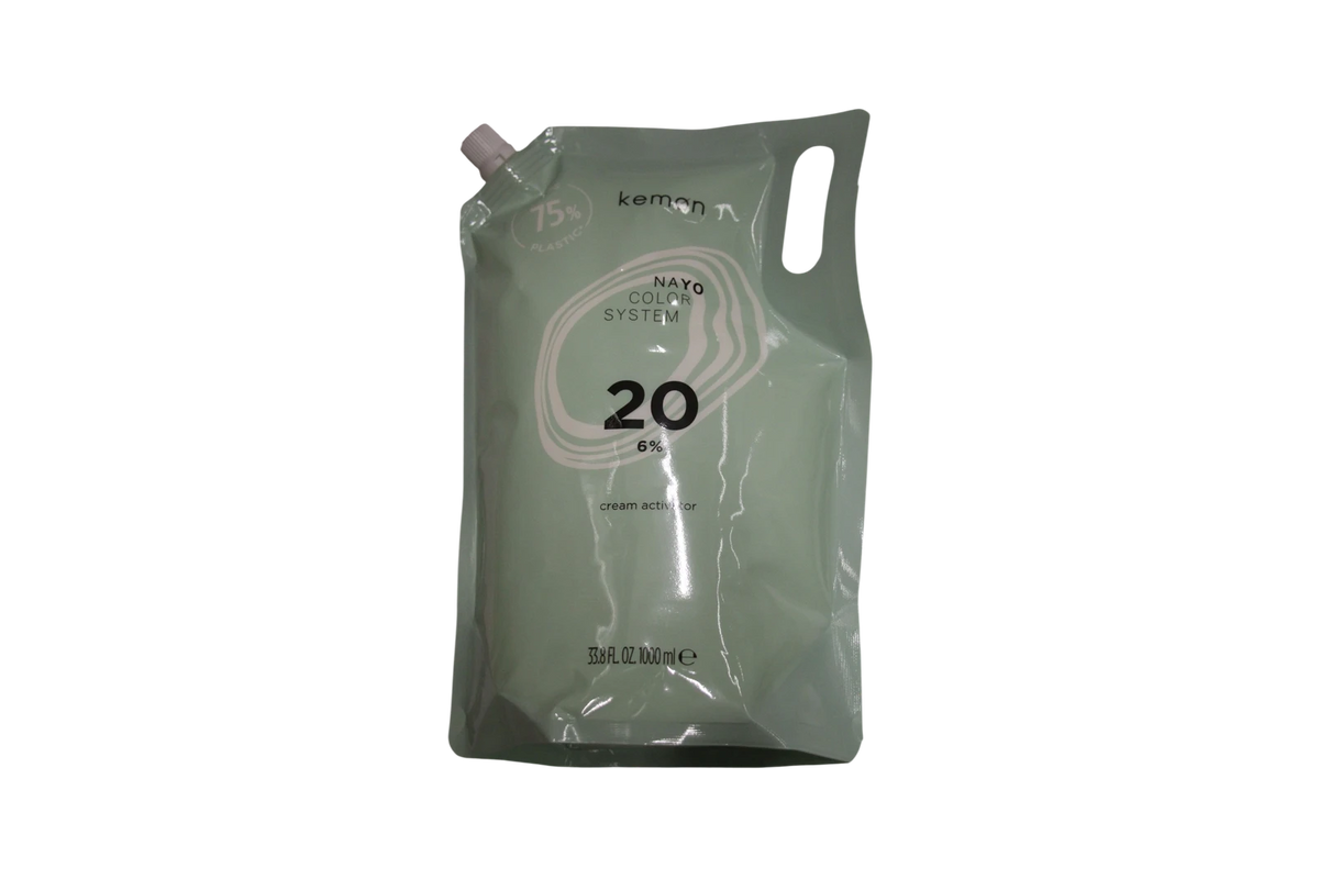 Kemon Nayo Cream Activator 20 Volume 6% hiusvärivoide 1000 ml