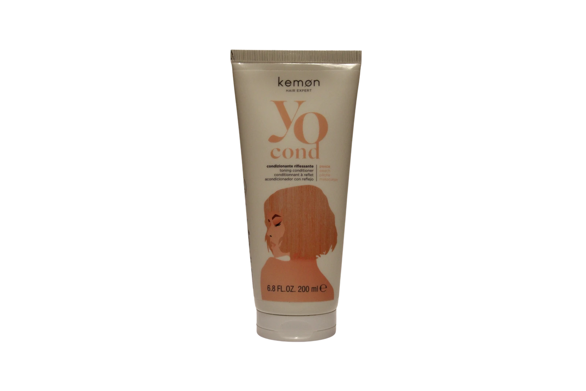 Kemon Yo Cond sävyttävä hoitoaine Peach 200 ml