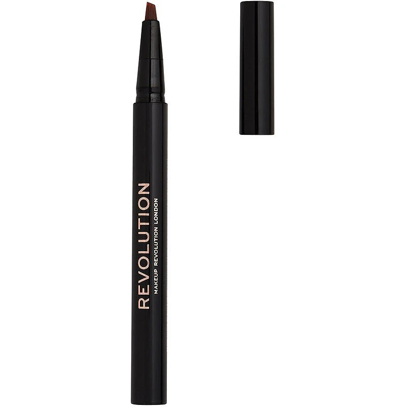 Makeup Revolution, Bushy Brow, Eyebrow Cream Pencil, Dark Brown, 0.5 ml