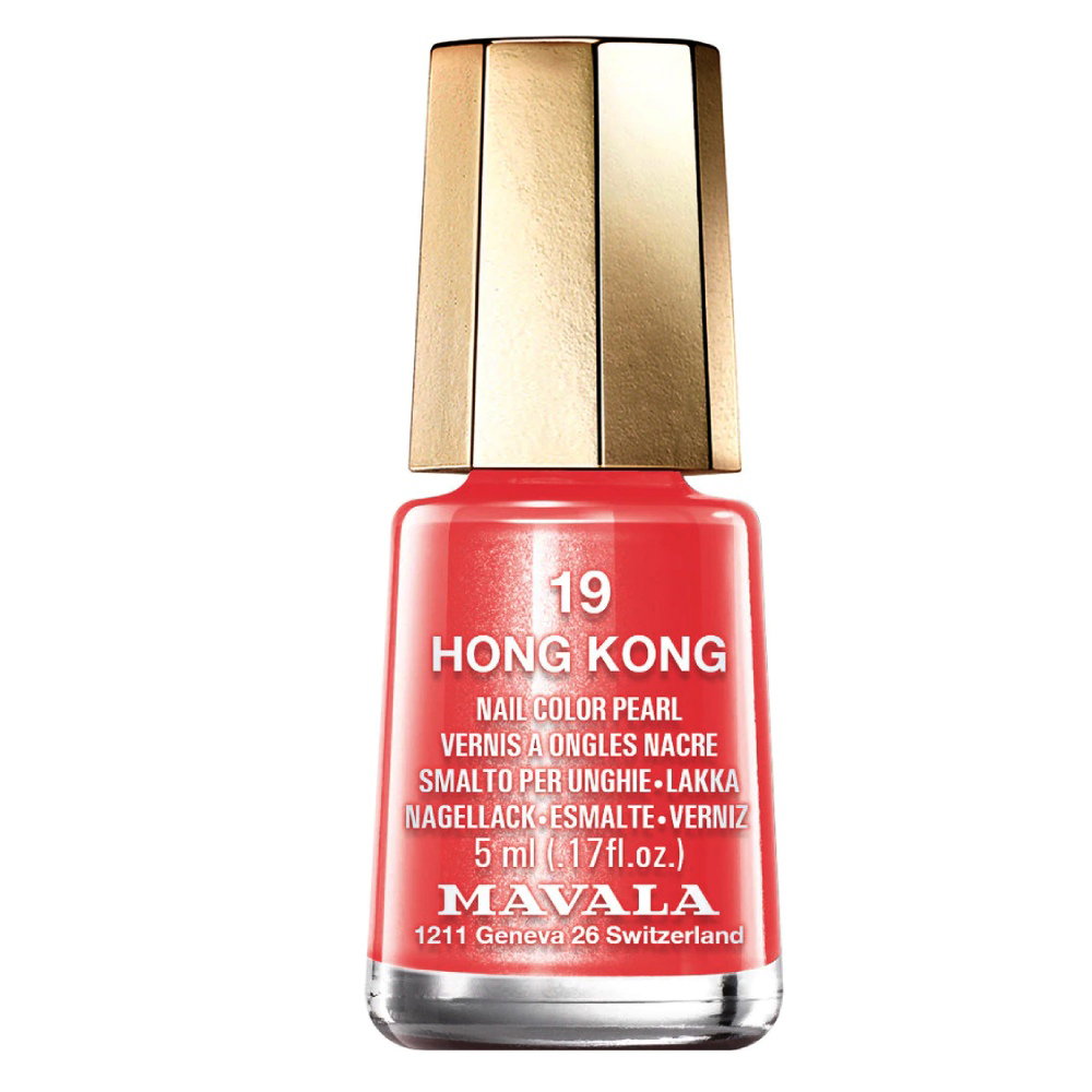 Mavala, Mavala, Glossy & Pearly, Nail Polish, 19, Hong Kong, 5 ml *Miniature