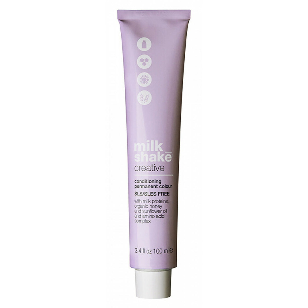 Milk Shake, Creative, SLS/SLES-Free, Permanent Hair Dye, 5.665RR Intense Red Dark Blond, 100 ml