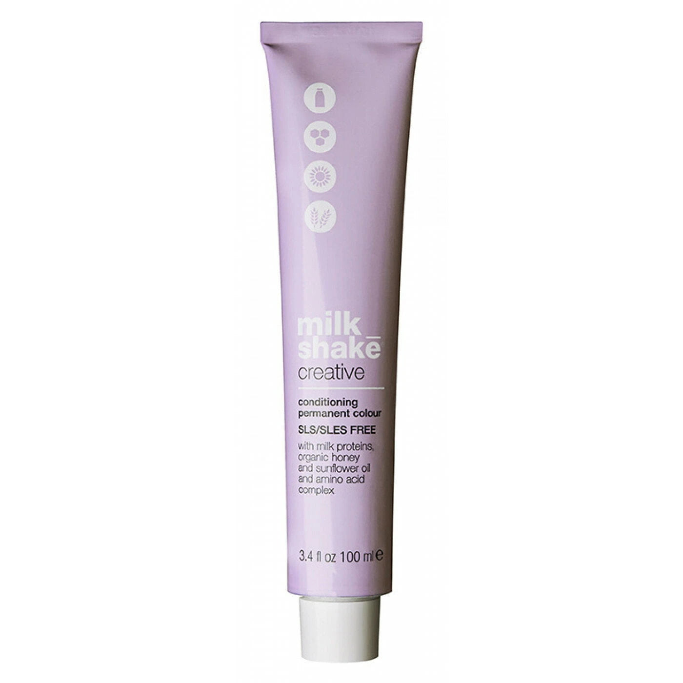 Milk Shake, Creative, SLS/SLES-Free, Permanent Hair Dye, 7.37G Golden Medium Blond, 100 ml