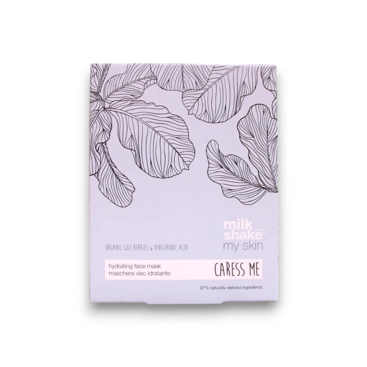 Milk Shake, My Skin Caress Me, Hyaluronic Acid, Hydrating, Sheet Mask, For Face, Day, 28 g