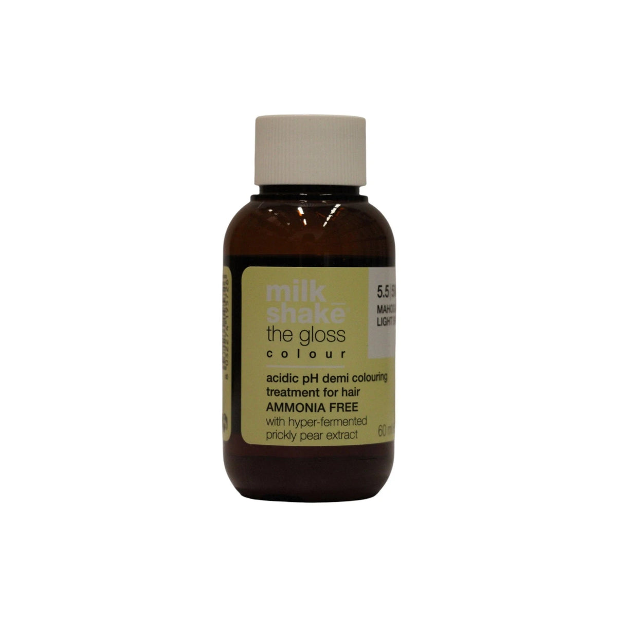 milk_shake The Gloss Acidic pH Puolikestävä väri 5.5 Mahogany Light Brown 60 ml