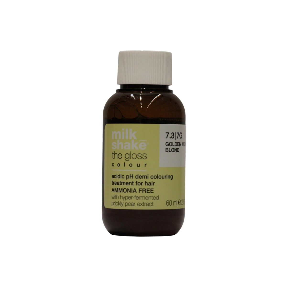 milk_shake The Gloss Acidic pH Puolikestävä väri 7.3 Golden Medium Blond 60 ml