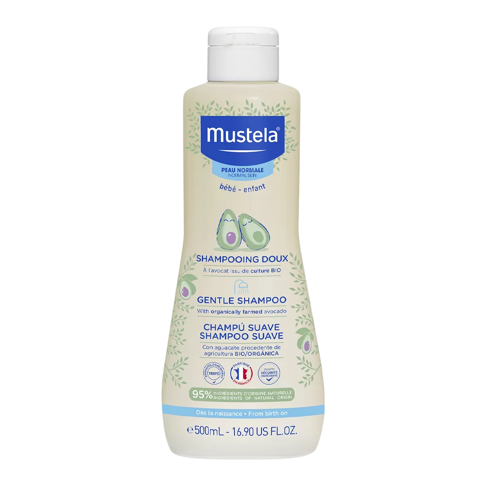 Mustela, Gentle, Avocado, Hair Shampoo, Gentle Cleansing, 500 ml