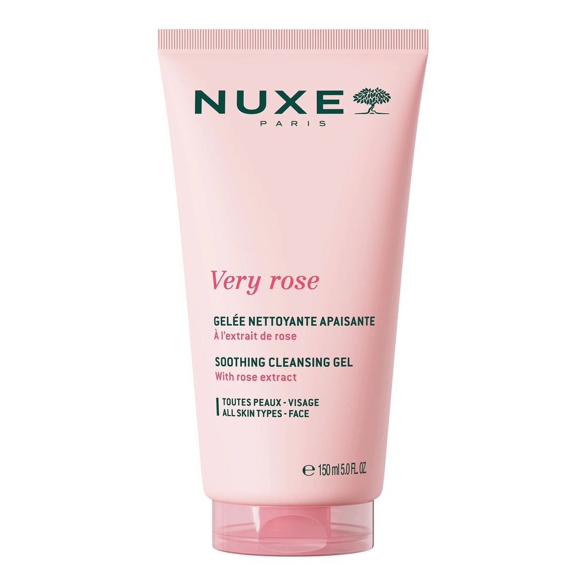 Nuxe, Very Rose, Cleansing & Soothing, Cleansing Gel, For Face, 150 ml