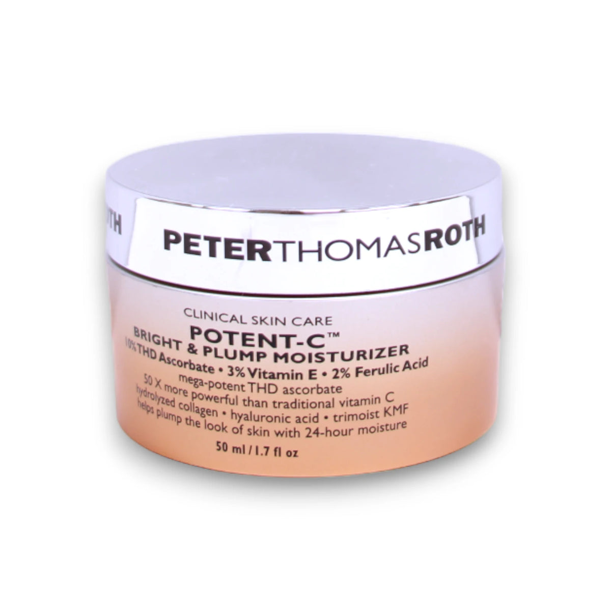 Peter Thomas Roth, Potent-C, Vitamin E, Moisturizing, Day, Cream, For Face, 50 ml