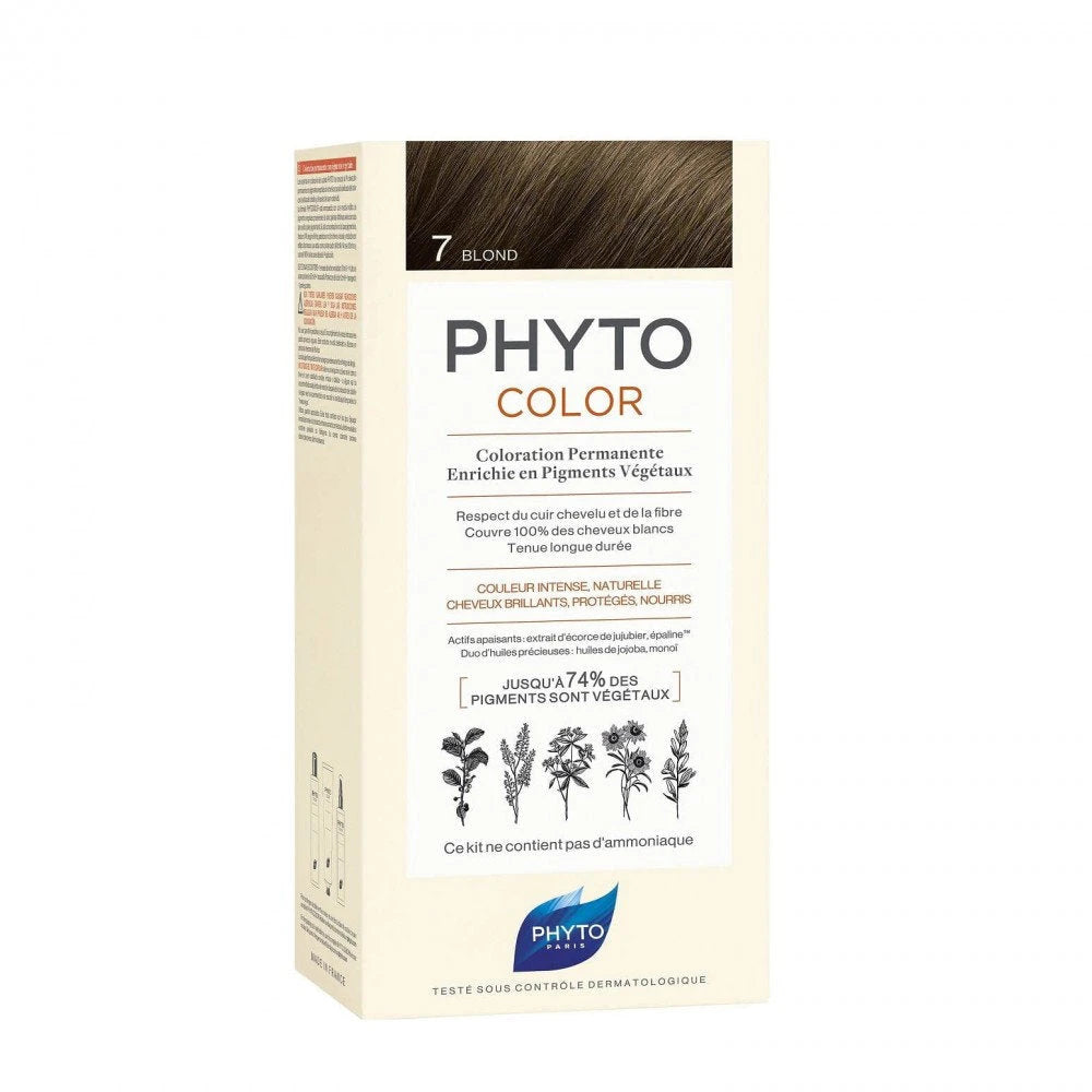 Phyto Phytocolor -kestohiusväri 7 Blonde 50 ml
