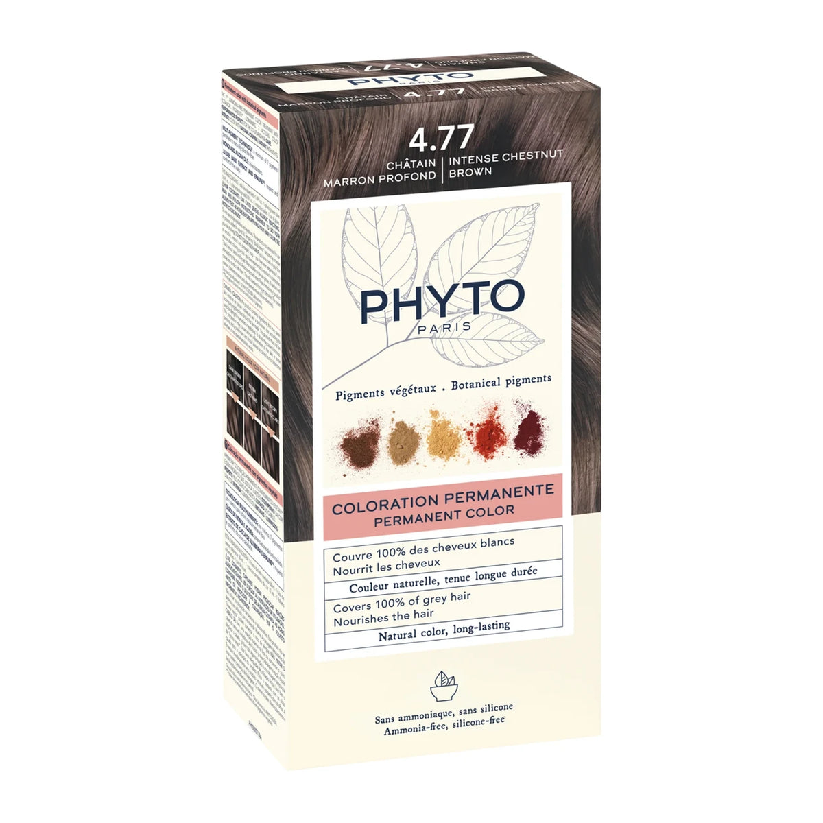 Phyto Phytocolor kestoväri 4.77 intensiivinen kastanjanruskea 50 ml