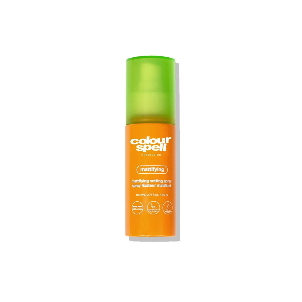 Profusion, Colour Spell, Matte, meikinkiinnityssuihke, 80 ml