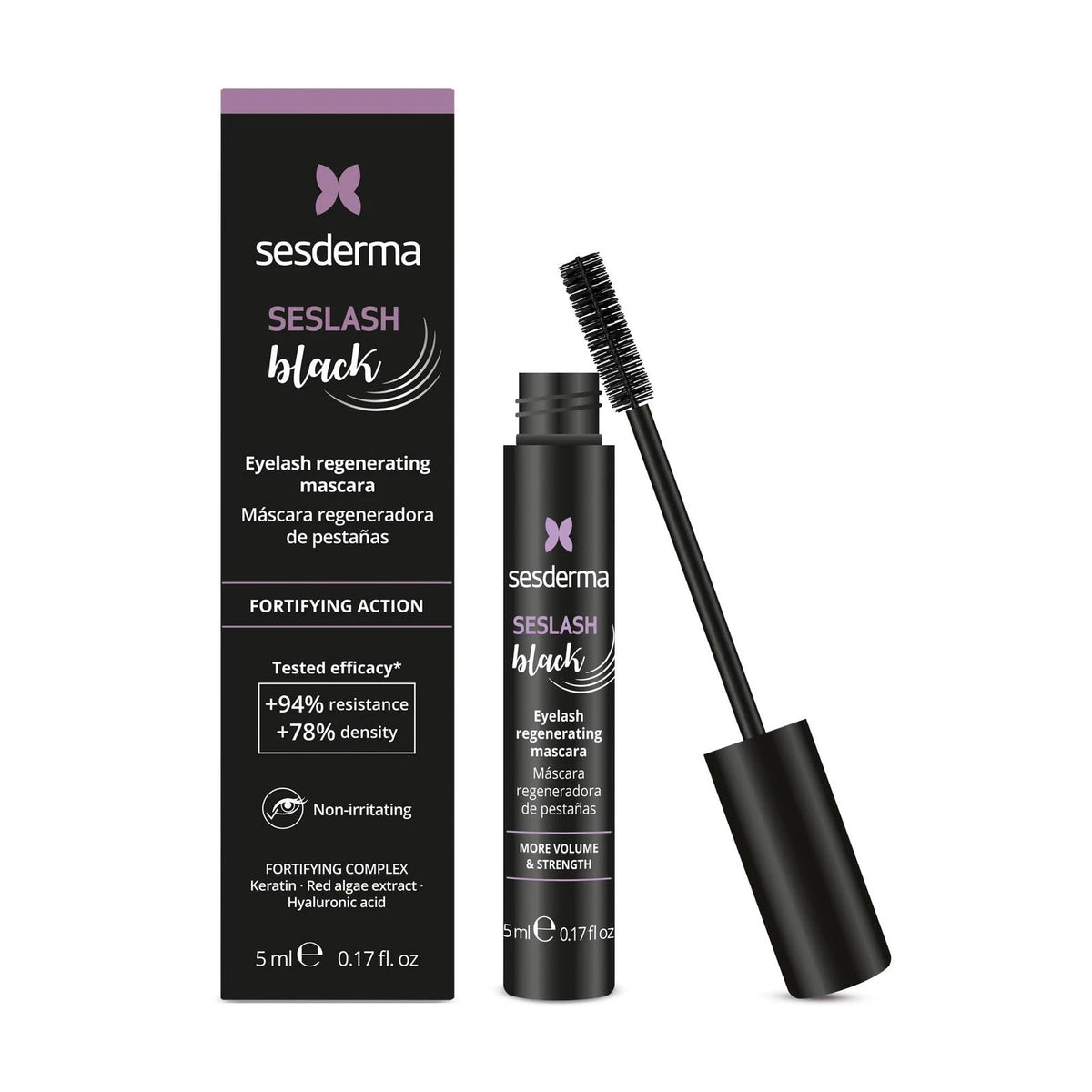 Sesderma Seslash Black Ripsiä uudistava ripsiväri 5 ml