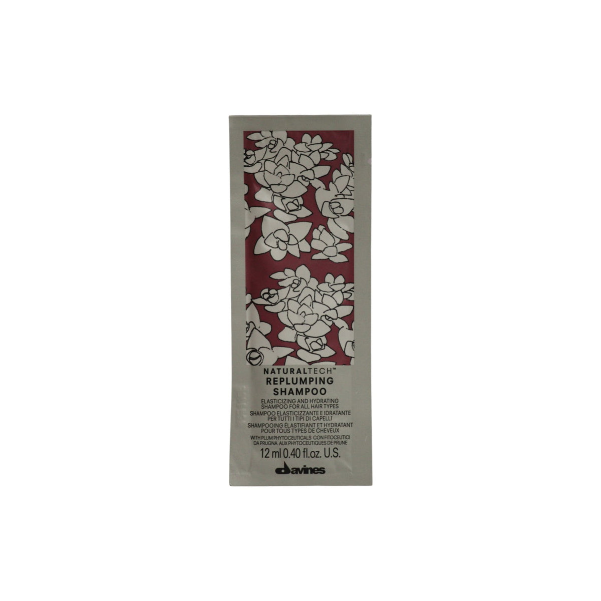 Davines Natural Tech Replumping shampoo Sample -setti 12 kpl