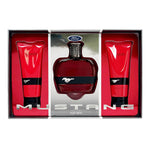 Set Ford: Mustang Red, Eau De Toilette, For Men, 100 ml + Mustang Red, After-Shave Balm, 100 ml + Mustang Red, Cleansing, Shower Gel, For All Skin Types, 100 ml