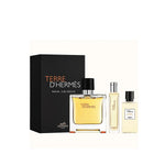 Set Hermes: Terre d'Hermes, Eau De Parfum, For Men, 75 ml + Terre d'Hermes, Eau De Parfum, For Men, 15 ml + Terre d'Hermes, Shower Gel & Shampoo 2-In-1, 40 ml