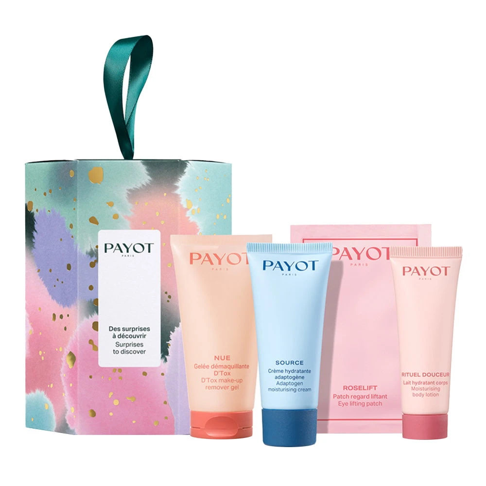 Payot Matkarutiinisetti - 4-osainen ihonhoitosetti (50 ml + 30 ml + 25 ml + 2 g)