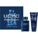 Set Salvatore Ferragamo: Uomo Urban Feel, Eau De Toilette, For Men, 50 ml + Uomo Urban Feel, Shower Gel, For All Skin Types, 50 ml