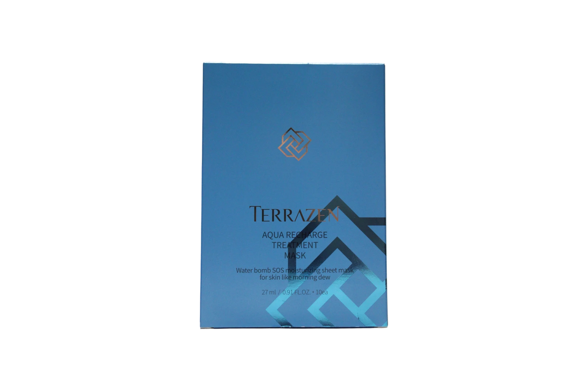 Terrazen Aqua Recharge -hoitonaamiosetti - 10 kpl