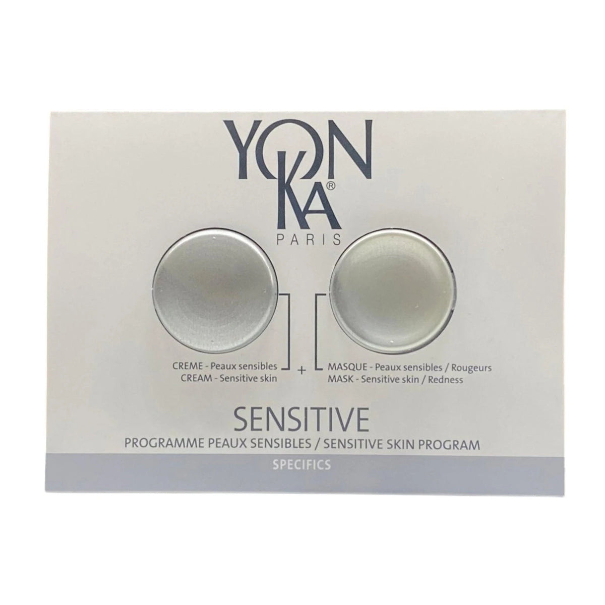 Set YonKa: Sensitive Specifics, Cream Mask, For Face, 2 ml *Sample + Sensitive Specifics, Cream, For Face, 1 ml *Sample